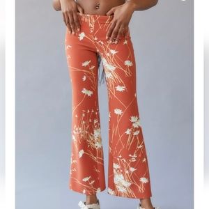 Urban Outfitters Dalila floral flare leg pants